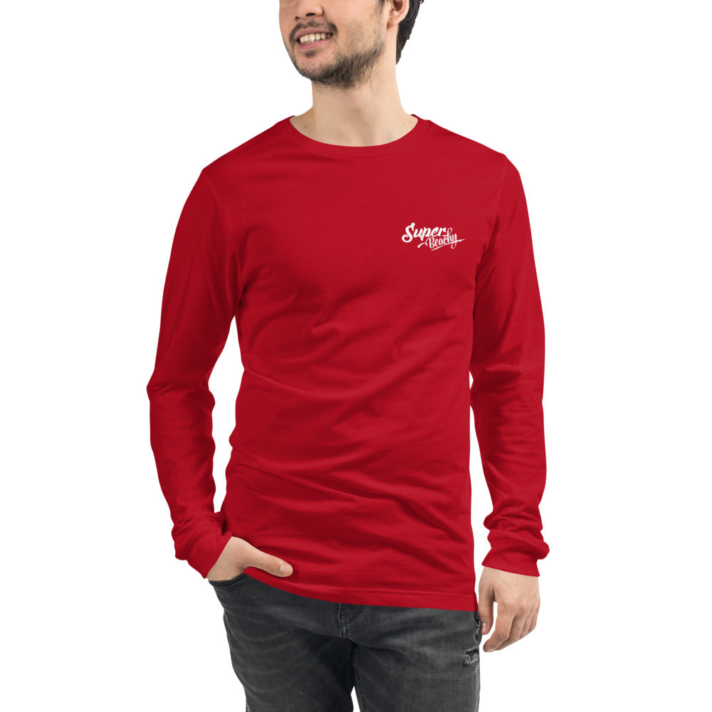 Grab Me A Cool One Men's Long Sleeve Beach Shirt - Super Beachy