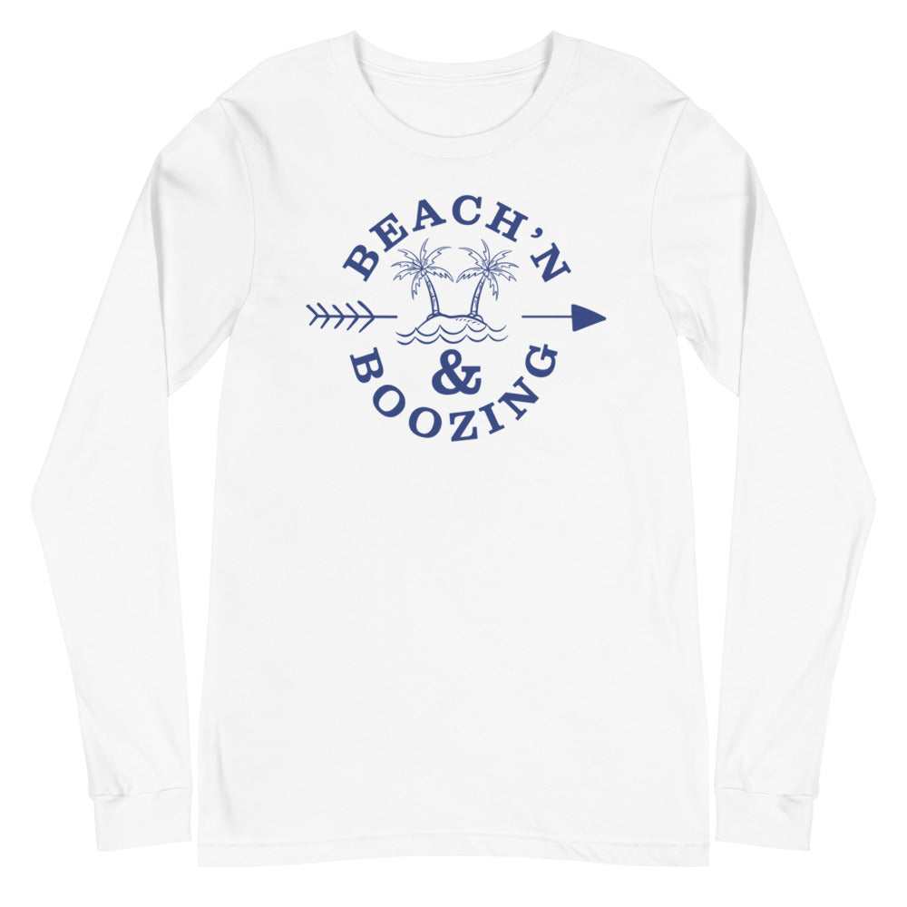 Beach'n & Boozing Women's Long Sleeve Beach Shirt - Super Beachy