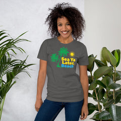 Sea Ya Later Beach Women's Beach T-Shirt