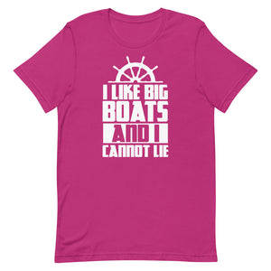 I Like Big Boats And I Cannot Lie Women's Beach T-Shirt - Super Beachy