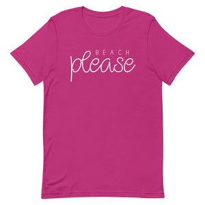 Beach Please! Women's Beach T-Shirt - Super Beachy