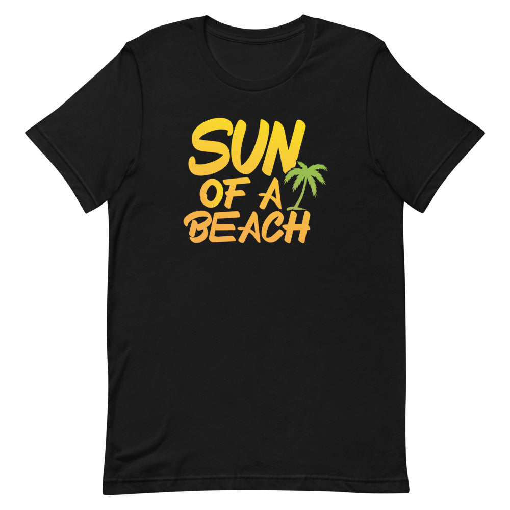 Sun of A Beach Men's Beach T-Shirt Black / XS