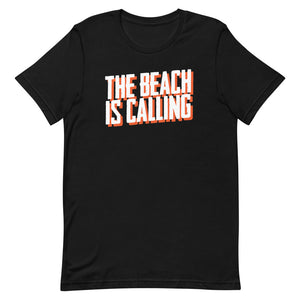 The Beach Is Calling Men's Beach T-Shirt - Super Beachy