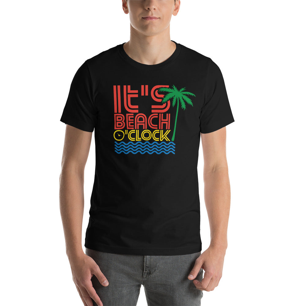 It's Beach O'Clock Men's Beach T-Shirt - Super Beachy
