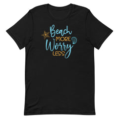 Beach More Worry Less Women's Beach T-Shirt