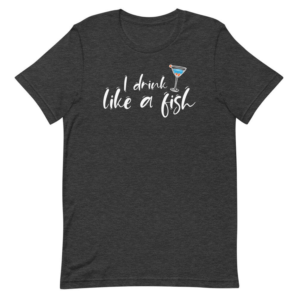 I Drink Like A Fish Women's Beach T-Shirt - Super Beachy