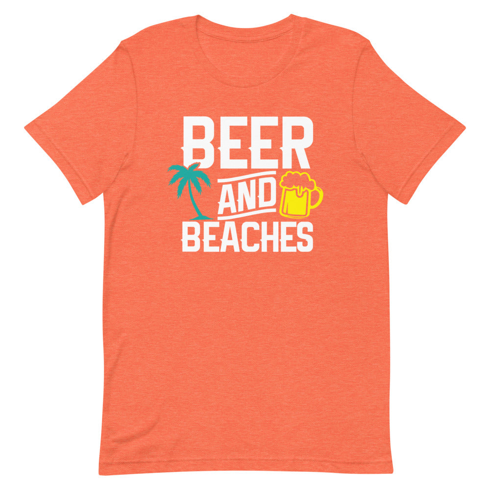 Beer & Beaches Men's Beach T-Shirt - Super Beachy