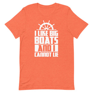I Like Big Boats And I Cannot Lie Men's Beach T-Shirt - Super Beachy