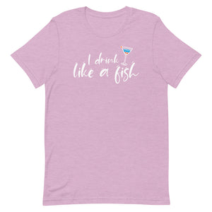 I Drink Like A Fish Women's Beach T-Shirt - Super Beachy