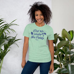 Find Me Under The Palms Women's Beach T-Shirt