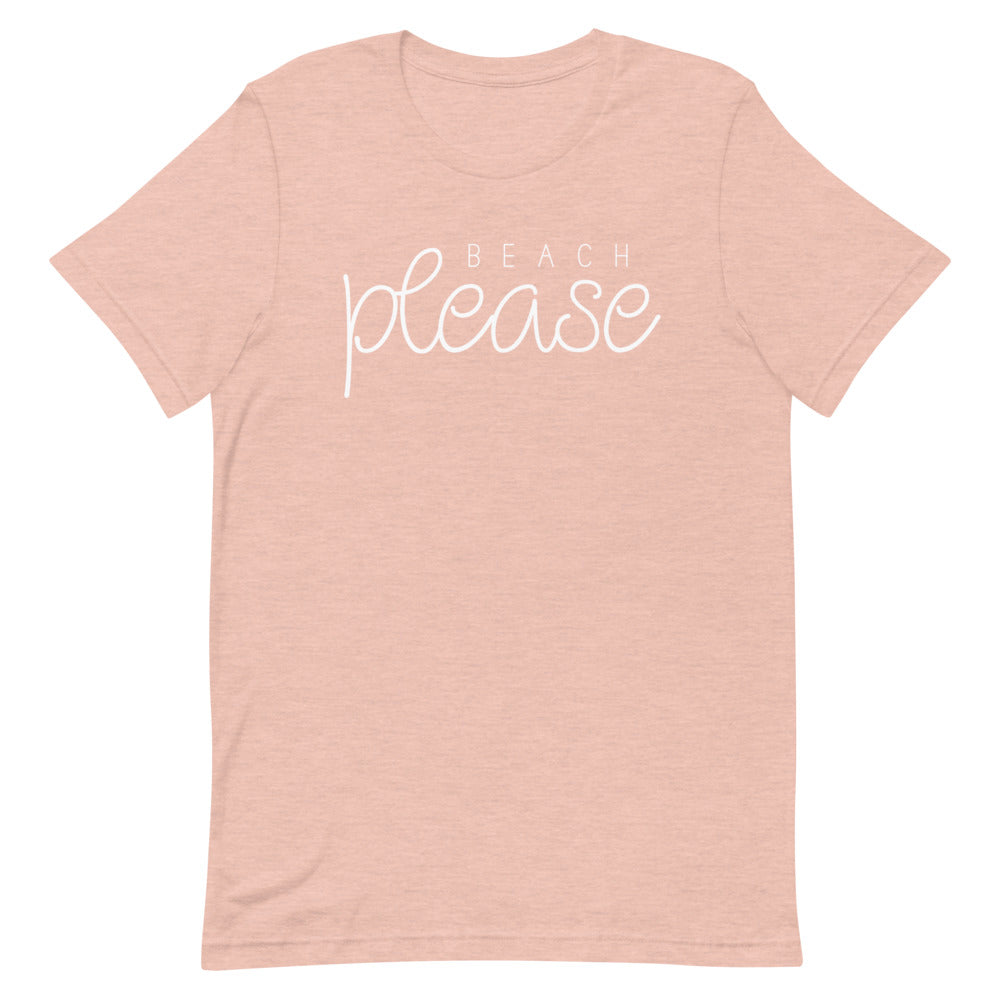 Beach Please! Women's Beach T-Shirt - Super Beachy