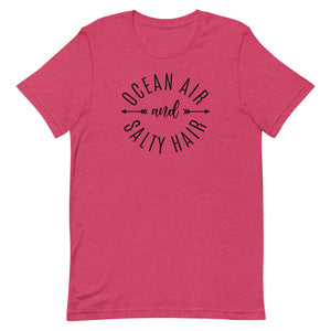 Ocean Air & Salty Hair Women's Beach T-Shirt