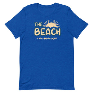 The Beach Is My Happy Place Women's Beach T-Shirt