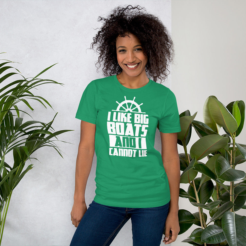I Like Big Boats And I Cannot Lie Women's Beach T-Shirt - Super Beachy