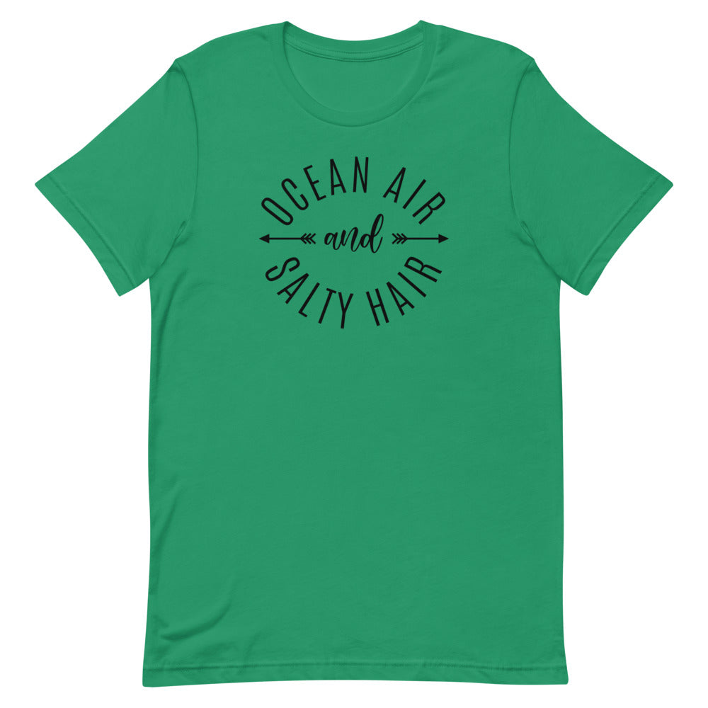 Ocean Air & Salty Hair Women's Beach T-Shirt