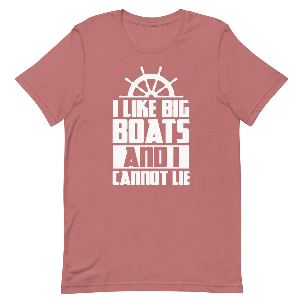 I Like Big Boats And I Cannot Lie Men's Beach T-Shirt - Super Beachy