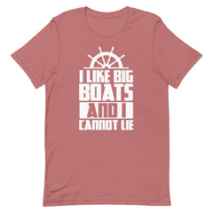 I Like Big Boats And I Cannot Lie Men's Beach T-Shirt