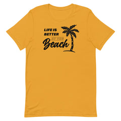 Life Is Better At The Beach Women's Beach T-Shirt