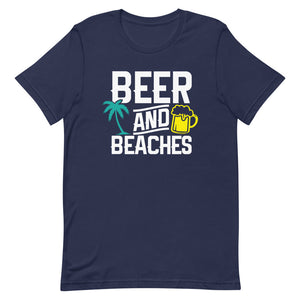 Beer & Beaches Men's Beach T-Shirt - Super Beachy