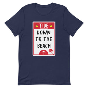 Tide Down To The Beach Men's Beach T-Shirt - Super Beachy