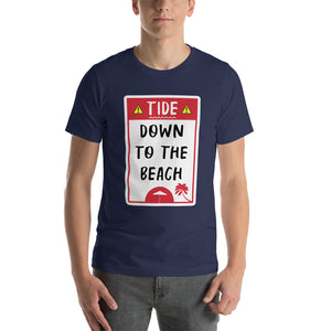 Tide Down To The Beach Men's Beach T-Shirt - Super Beachy