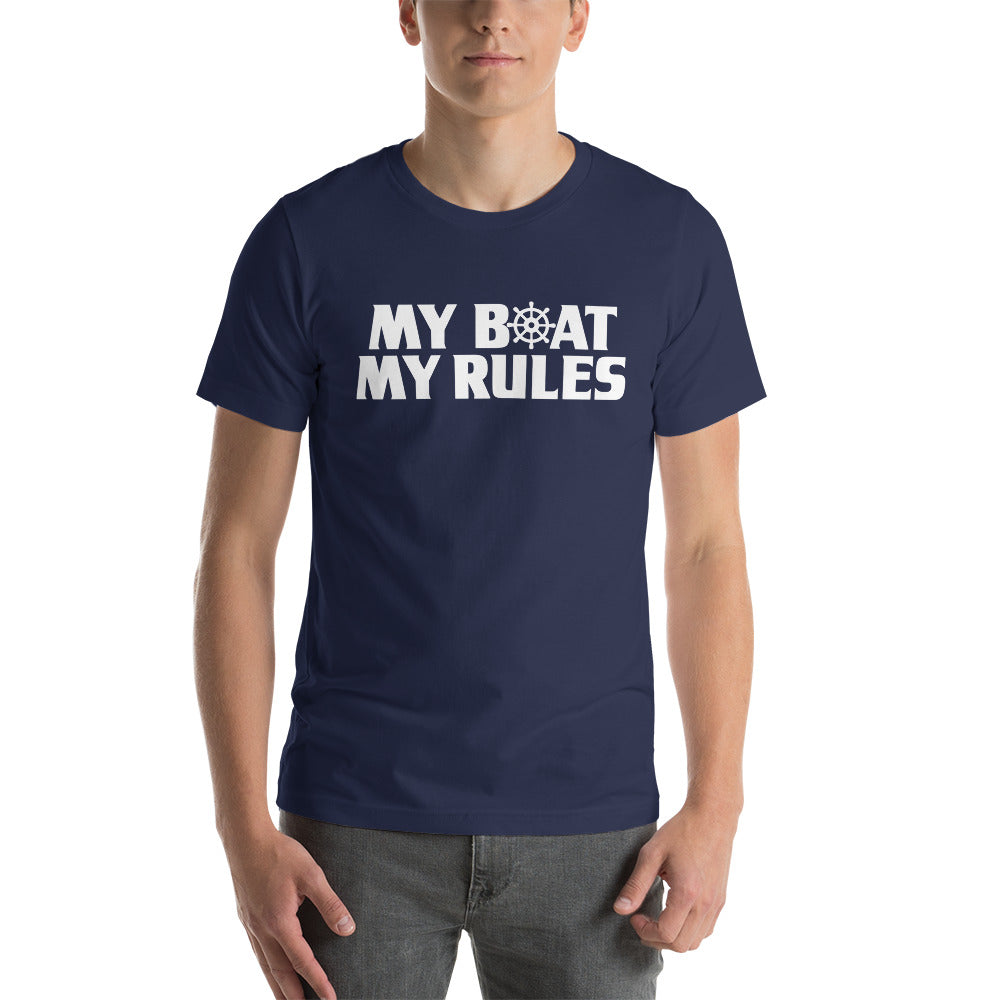 My Boat My Rules Men's Beach T-Shirt - Super Beachy