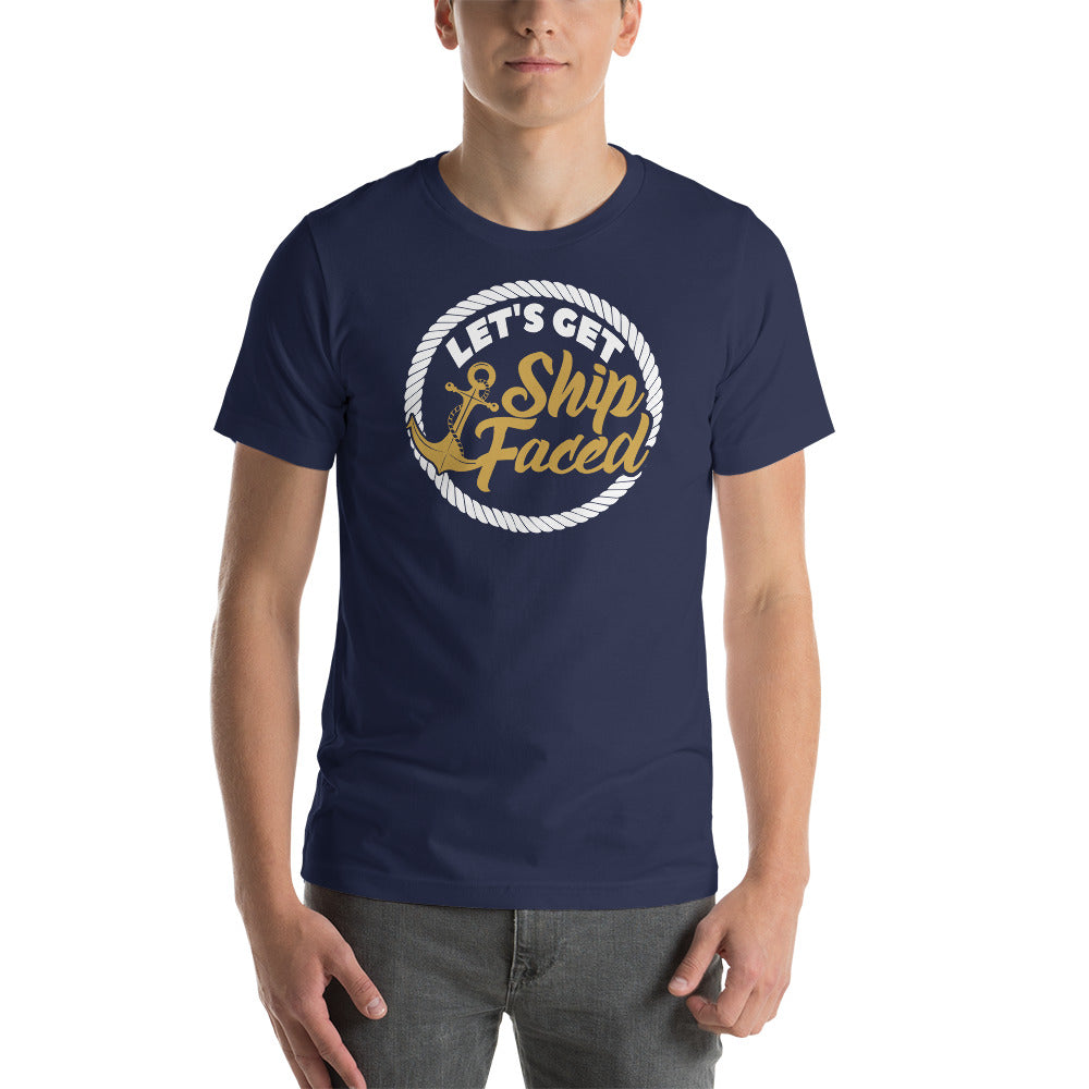 Let's Get Ship Faced Men's Beach T-Shirt - Super Beachy