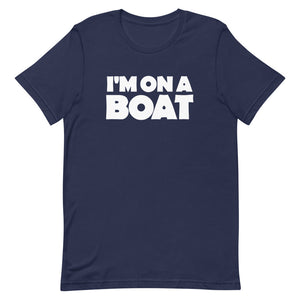 I'm On A Boat Men's Beach T-Shirt - Super Beachy