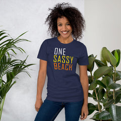 One Sassy Beach Women's Beach T-Shirt