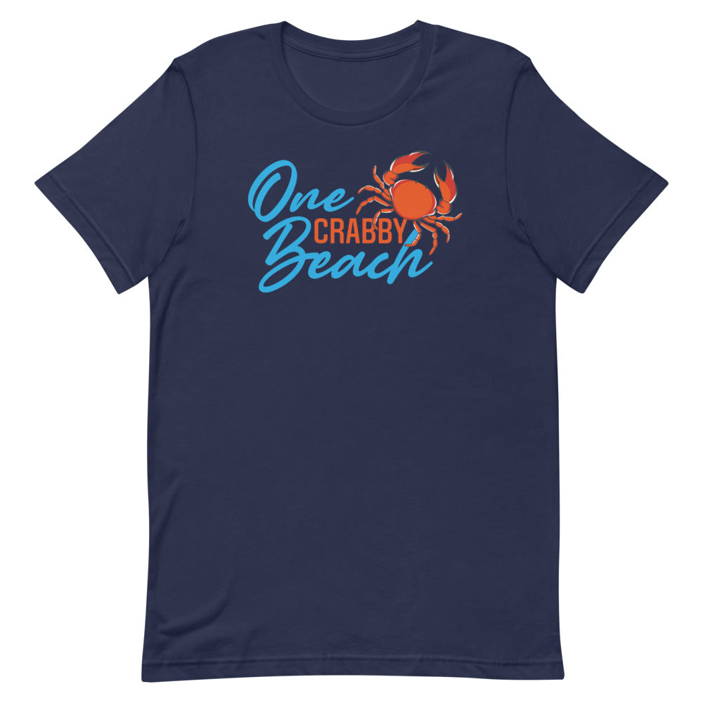 One Crabby Beach Women's Beach T-Shirt