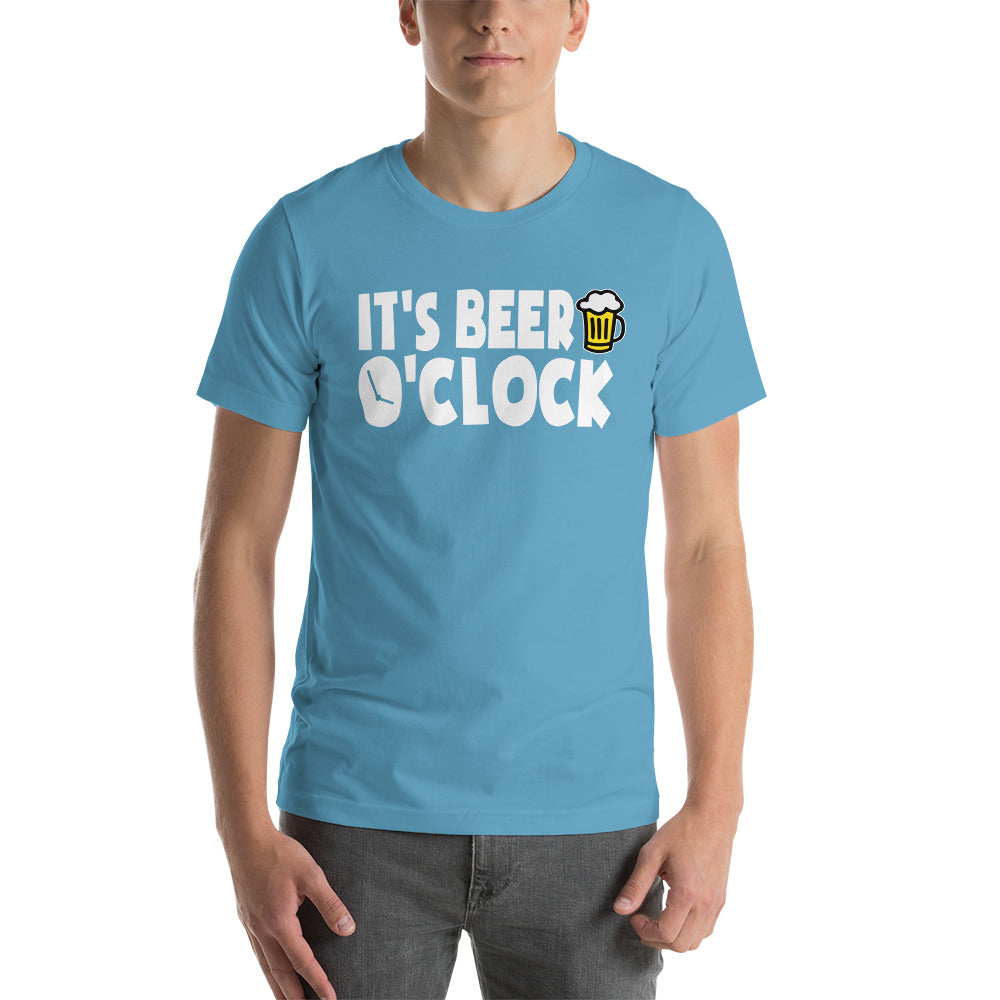 It's Beer O'Clock Men's Beach T-Shirt - Super Beachy