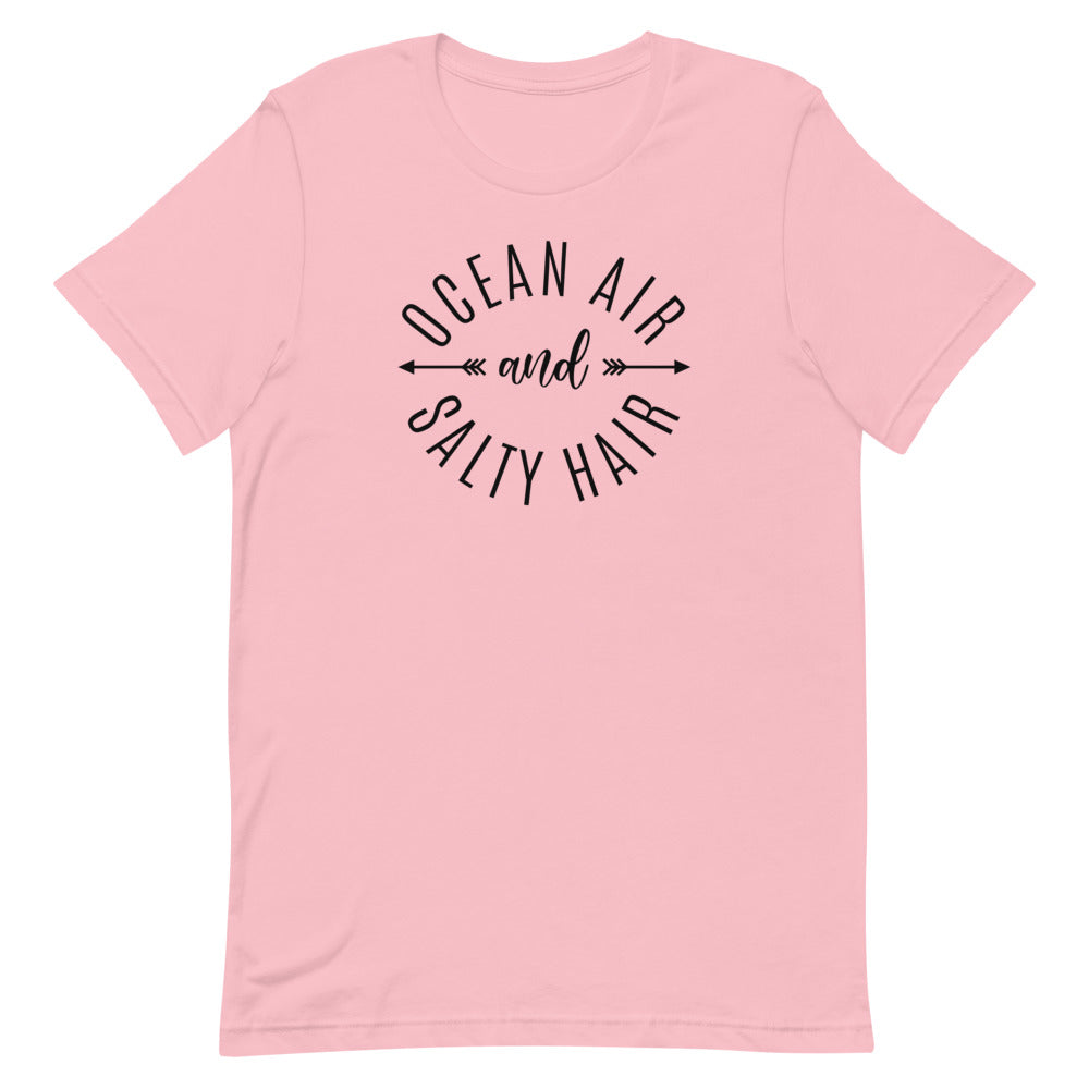 Ocean Air & Salty Hair Women's Beach T-Shirt