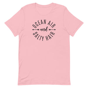 Ocean Air & Salty Hair Women's Beach T-Shirt