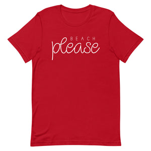 Beach Please! Women's Beach T-Shirt - Super Beachy