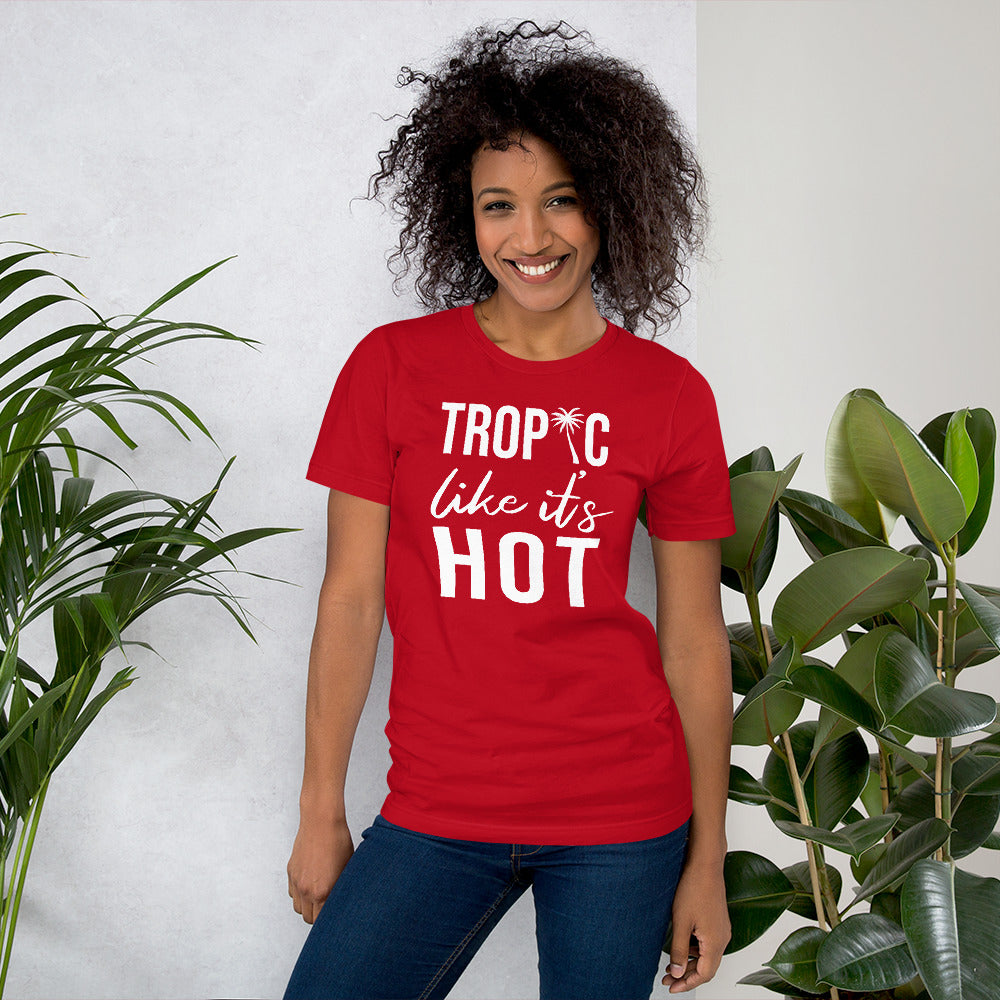 Tropic Like It's Hot Women's Beach T-Shirt