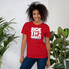 Ride The Waves Women's Beach T-Shirt