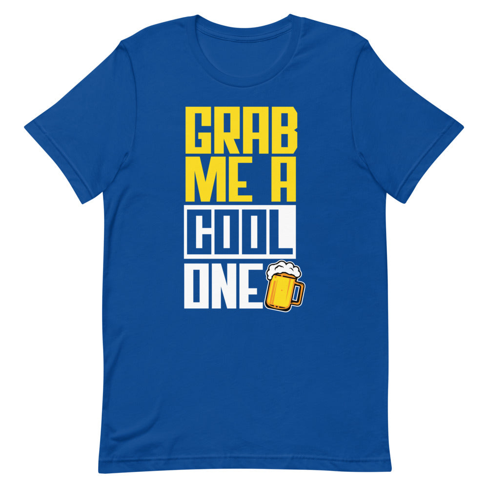 Grab Me A Cool One Men's Beach T-Shirt - Super Beachy