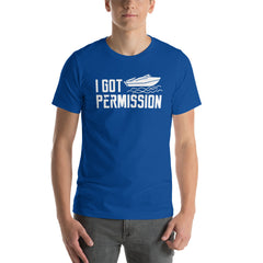 I Got Permission Men's Beach T-Shirt