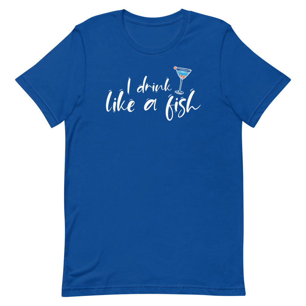 I Drink Like A Fish Women's Beach T-Shirt - Super Beachy