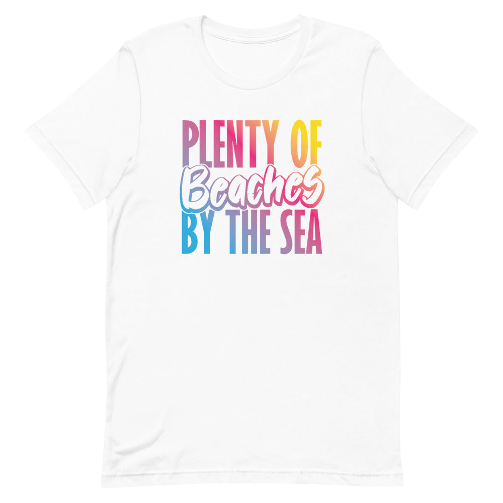 Plenty of Beaches By The Sea Men's Beach T-Shirt - Super Beachy