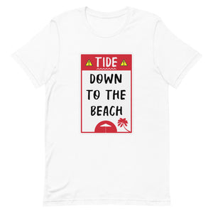 Tide Down To The Beach Men's Beach T-Shirt - Super Beachy
