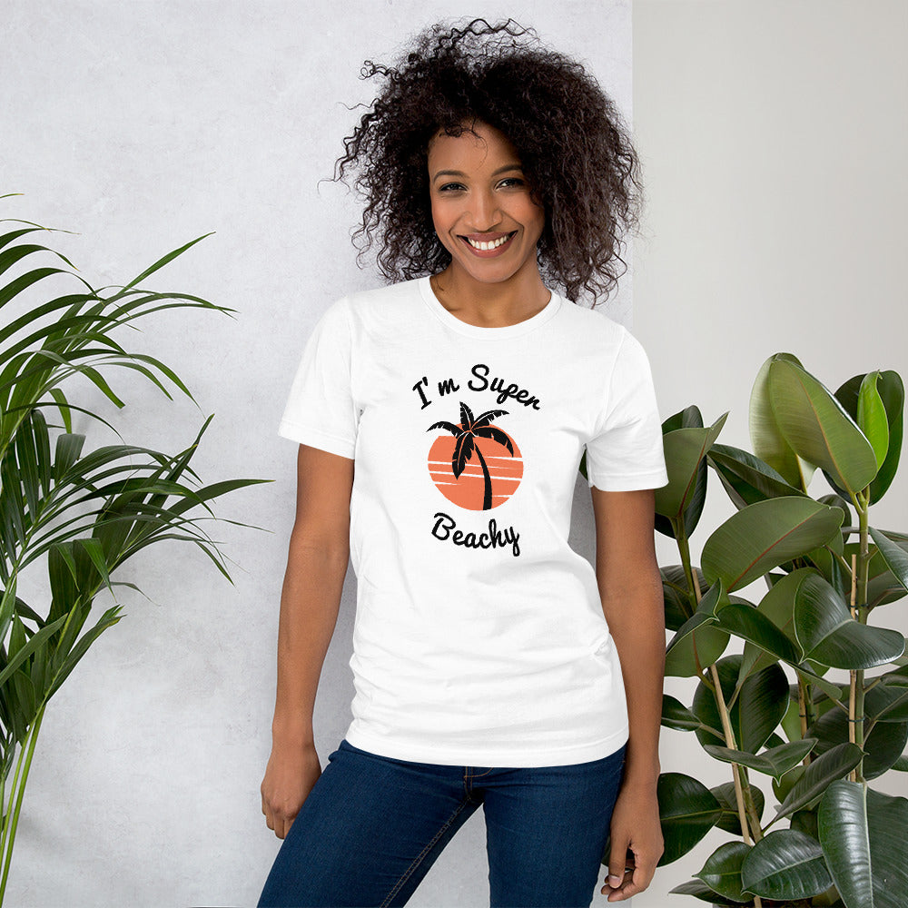 I'm Super Beachy Women's Beach T-Shirt - Super Beachy