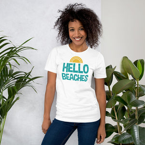 Hello Beaches Women's Beach T-Shirt