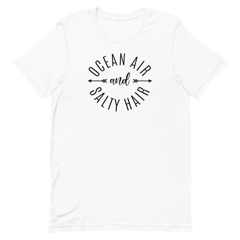 Ocean Air & Salty Hair Women's Beach T-Shirt