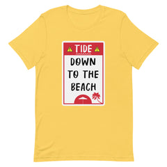 Tide Down To The Beach Men's Beach T-Shirt
