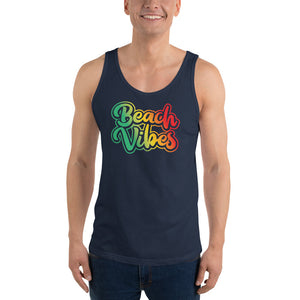 Beach Vibes Men's Beach Tank Top - Super Beachy