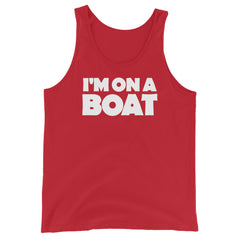 I'm On A Boat Men's Beach Tank Top